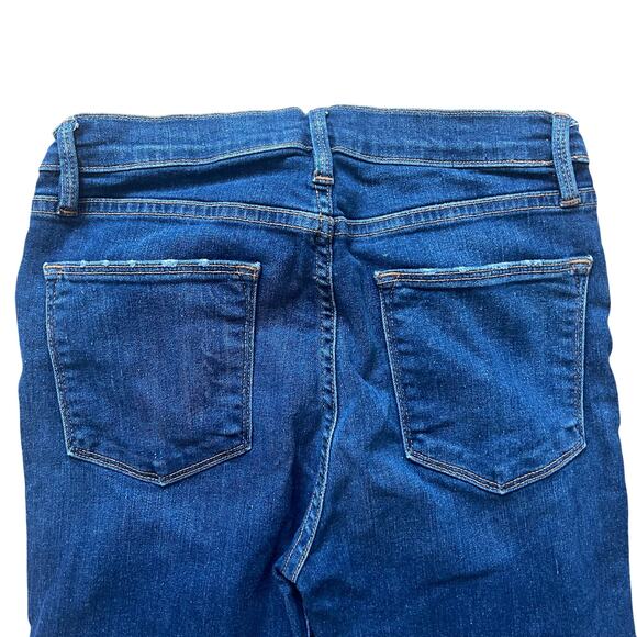 Frame Women’s Le High Straight Leg Jeans Medium Dark Wash Size 29 - Picture 4 of 11